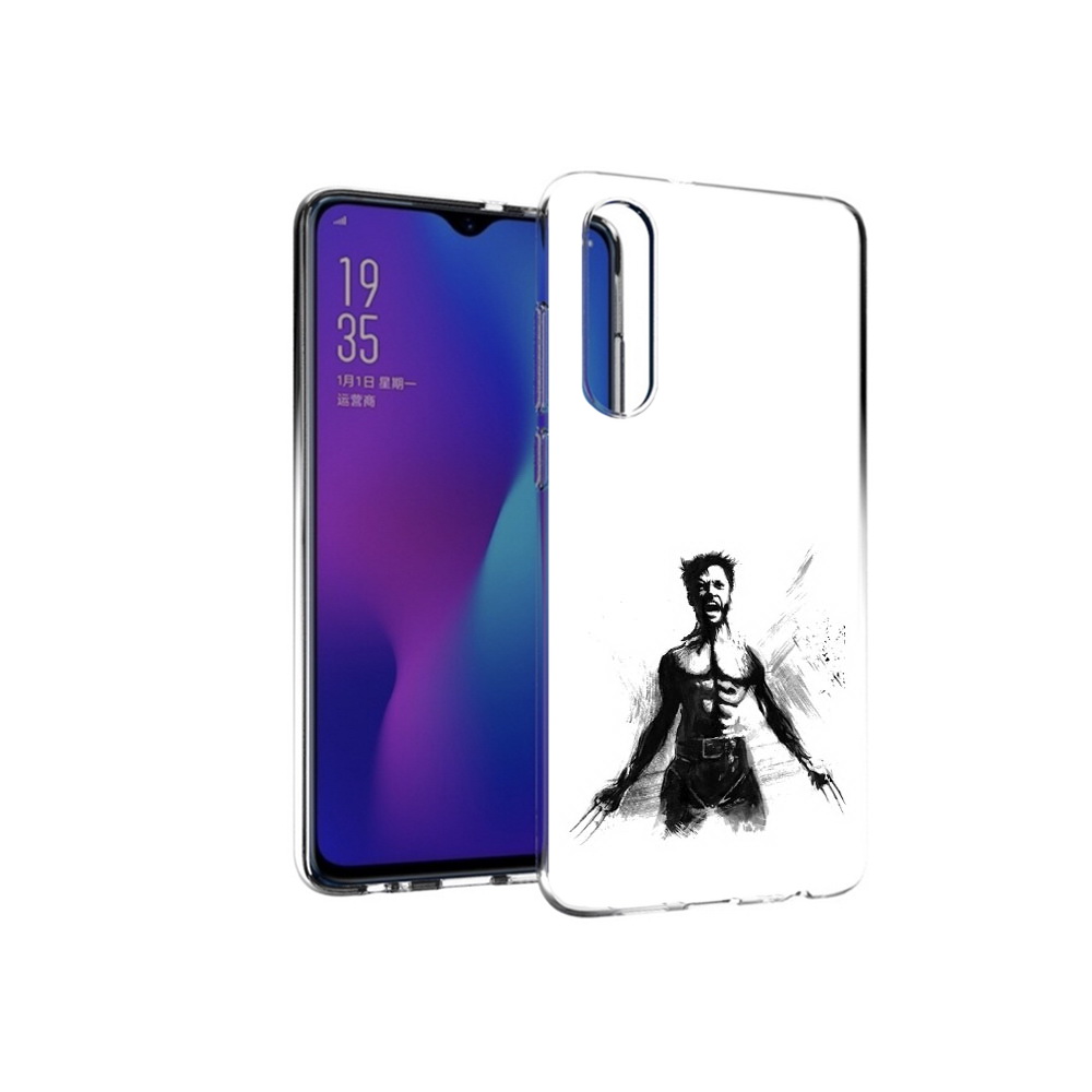 

Чехол MyPads Tocco для Huawei P30 росомаха, Прозрачный, Tocco