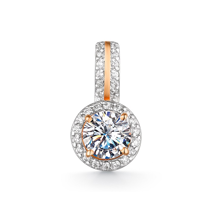 

Кулон из красного золота Гранат 41802798, swarovski, 41802798