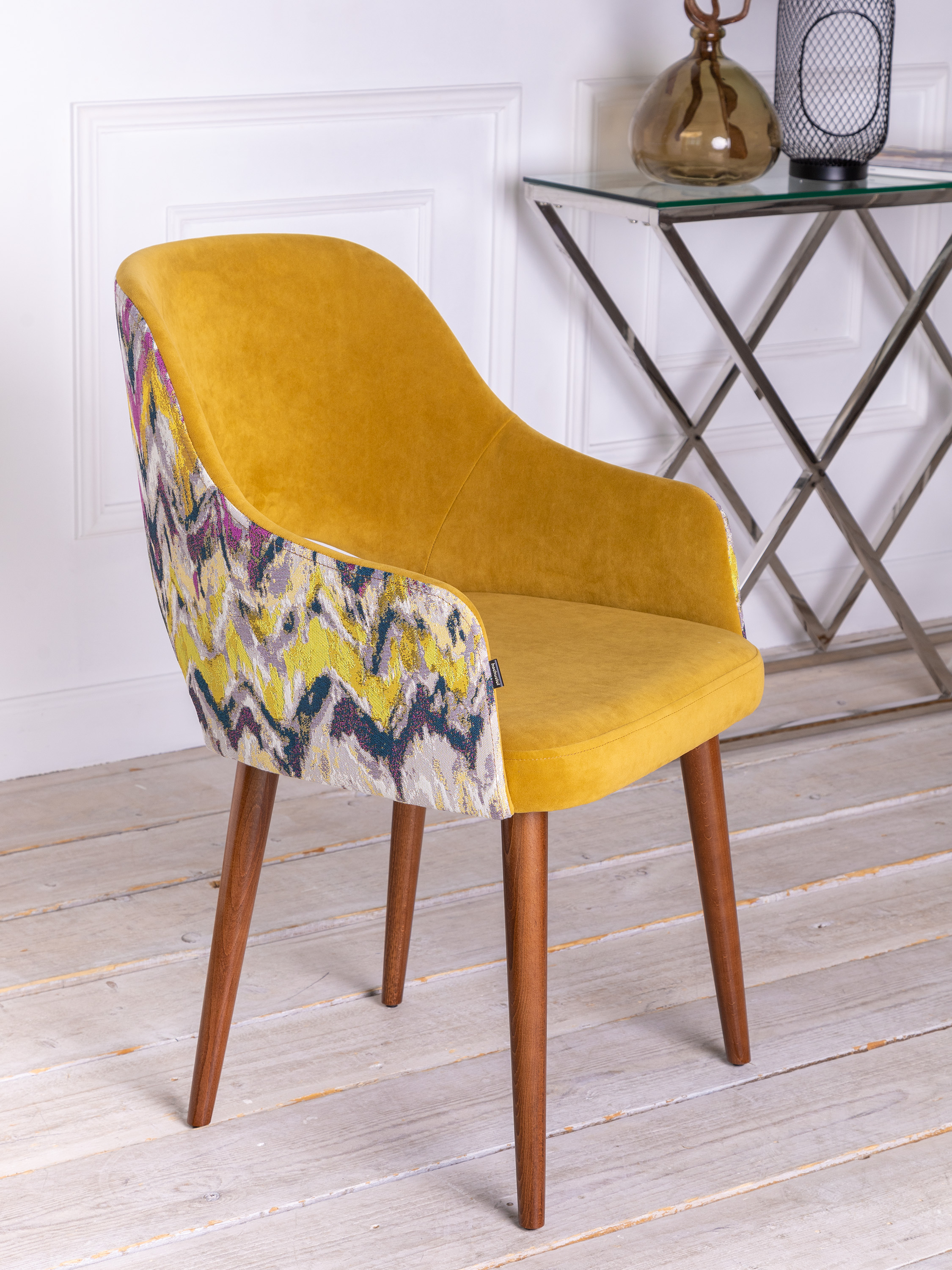 Стул для кухни и гостиной Bono home Ральф, желтый