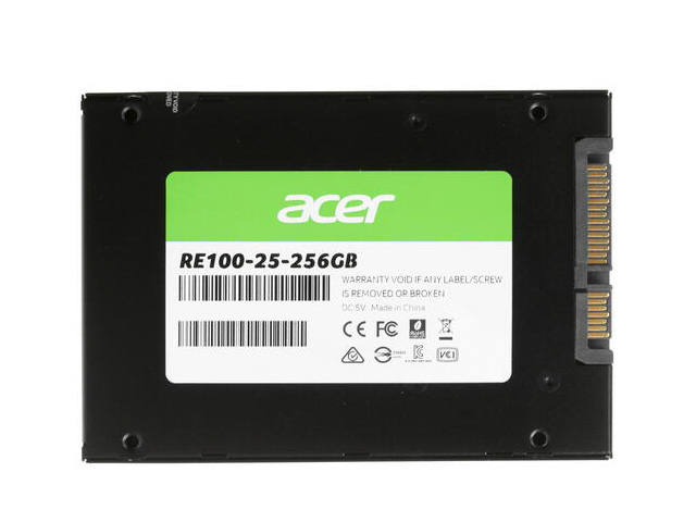 

SSD накопитель Acer RE100 2.5" 256 ГБ BL.9BWWA.107, RE100