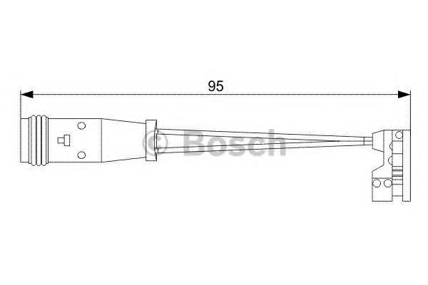 

Датчик Износа Колодок Меrсеdеs W211, W220 4-Mаtiс, Viто, Viаnо 95Мм BOSCH 1987473006