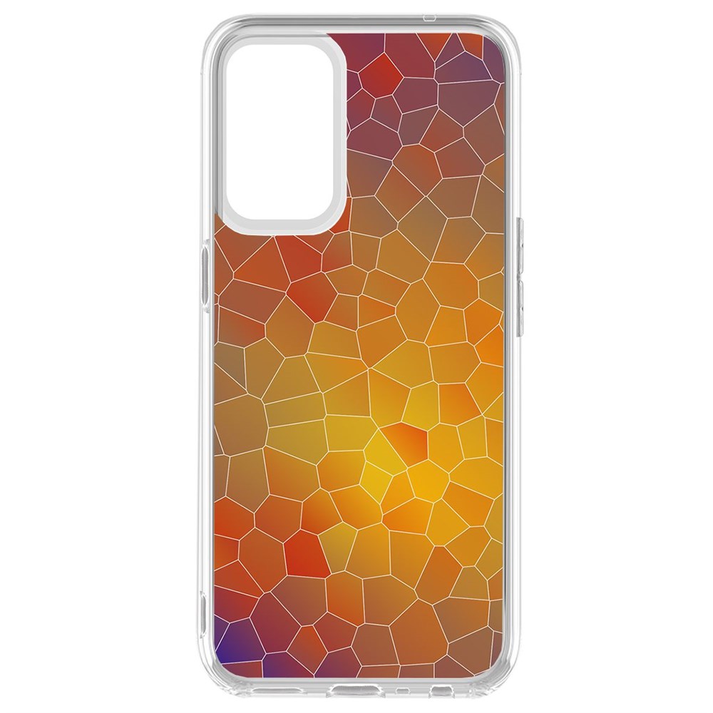 

Чехол-накладка Krutoff Clear Case Витраж 1 для Oppo Reno5, Прозрачный