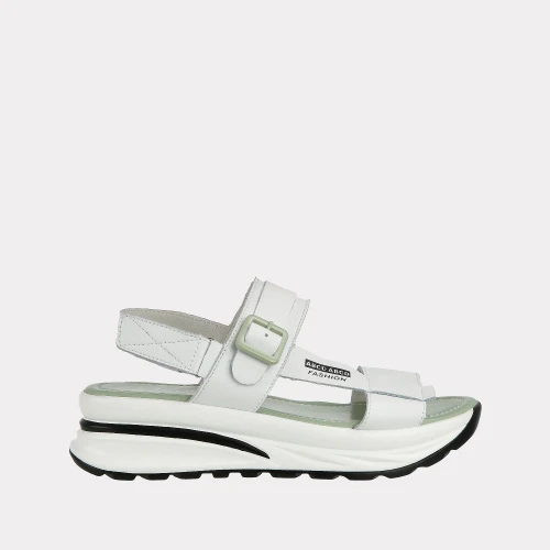 фото Сандалии женские versiya shop 20839-1 белые 40 ru