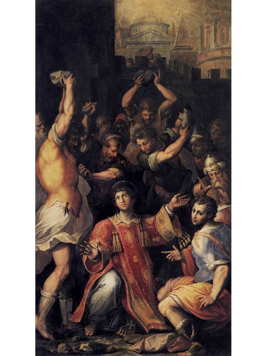 

Постер DRABS A3 Джорджо Вазари Martyrdom of St Stephen