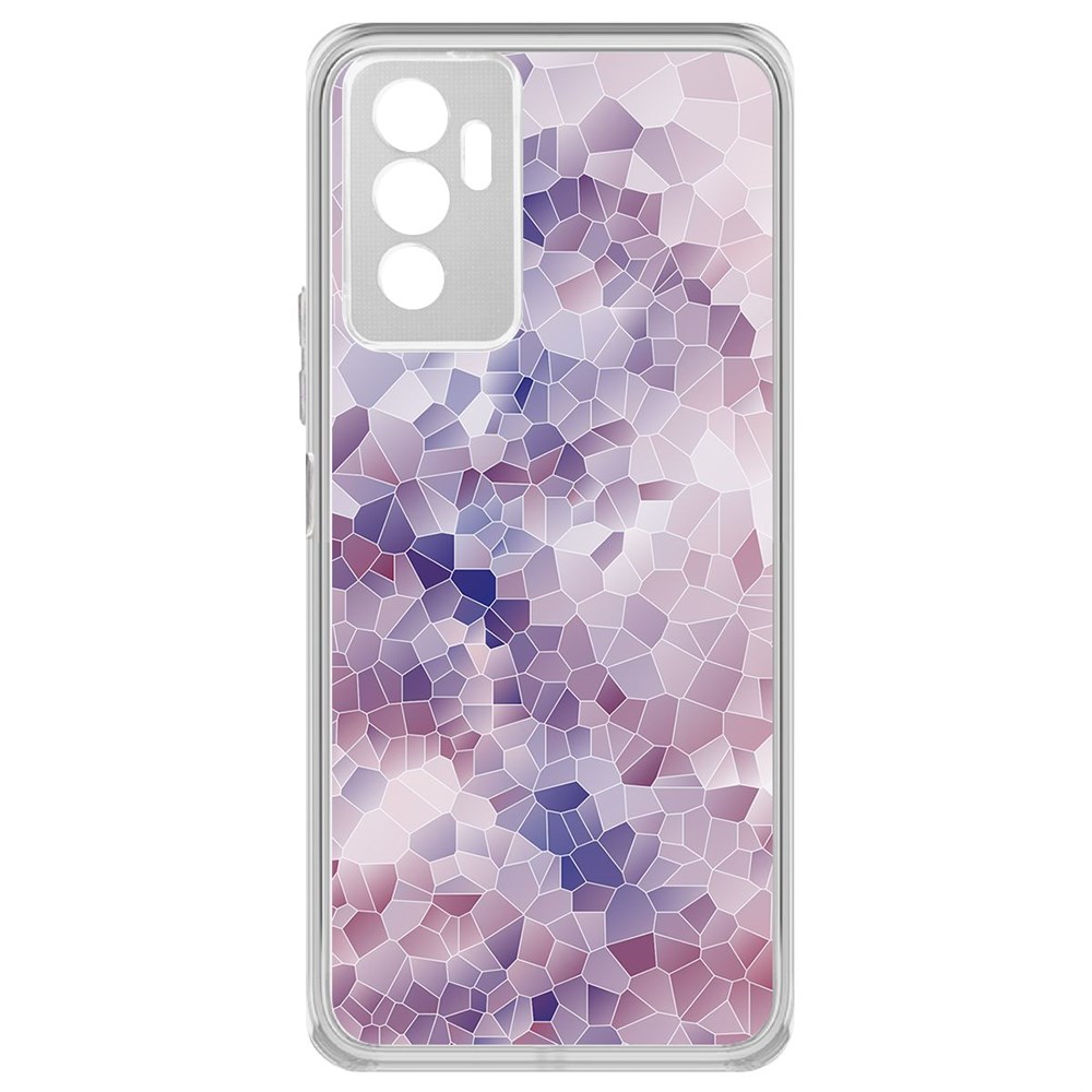 

Чехол-накладка Krutoff Clear Case Витраж 2 для Vivo V23e