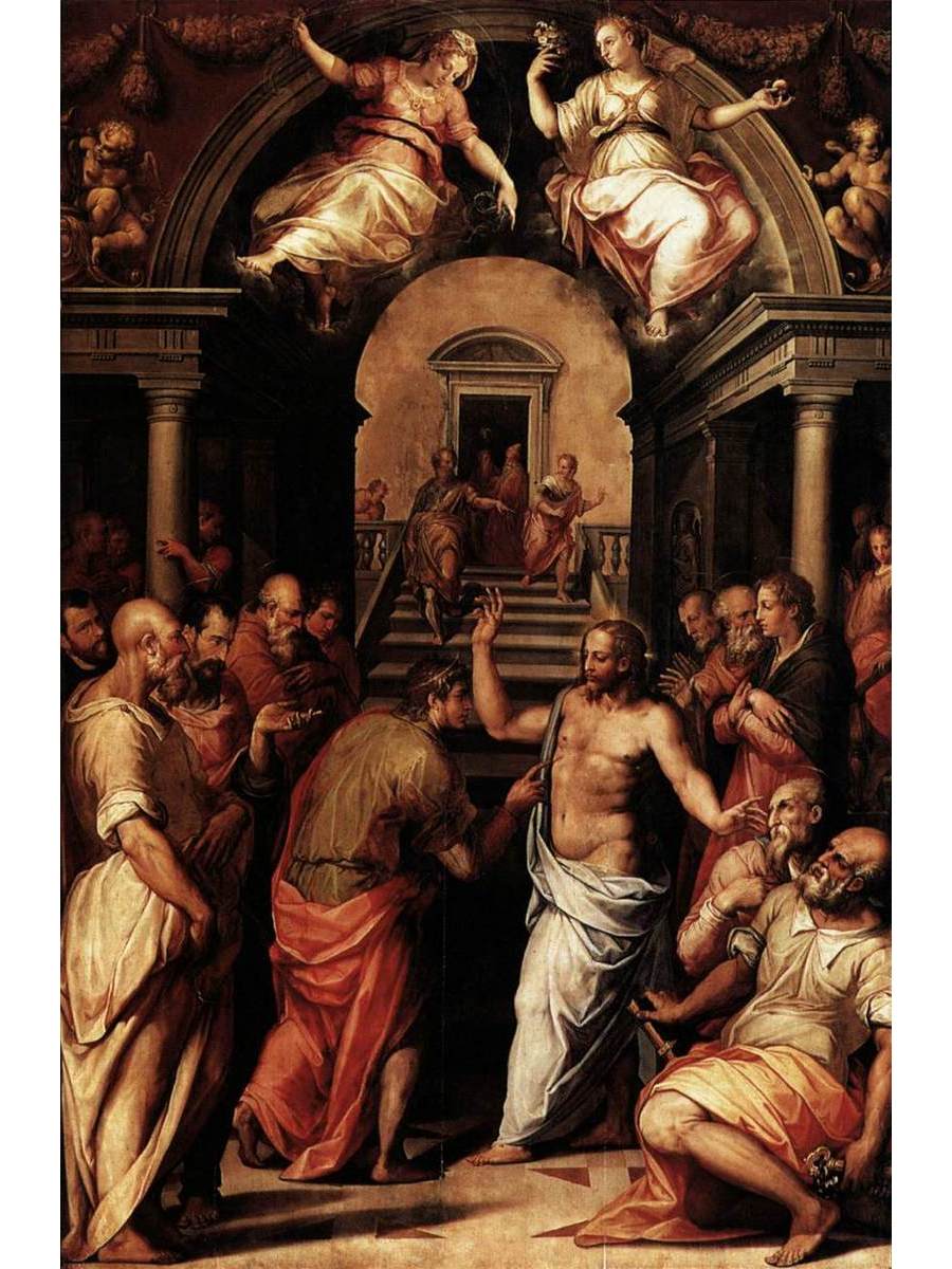 

Постер DRABS A3 Джорджо Вазари Incredulity of St Thomas