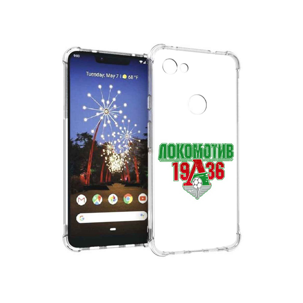 

Чехол MyPads Tocco для Google Pixel 3 XL ФК локомотив 1936, Прозрачный, Tocco