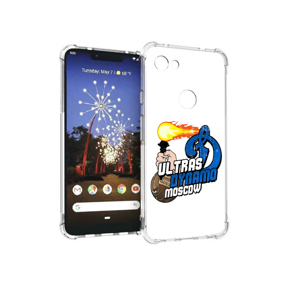 

Чехол MyPads Tocco для Google Pixel 3 XL ФК Динамо, Прозрачный, Tocco