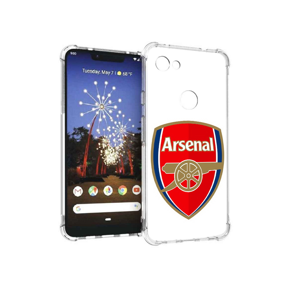 

Чехол MyPads Tocco для Google Pixel 3 XL ФК Арсенал логотип, Прозрачный, Tocco