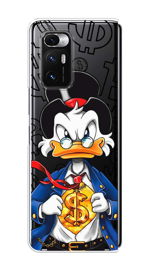 

Чехол на Xiaomi Mi Mix Fold "Scrooge Goldman", Черный;белый;синий, 314250-1