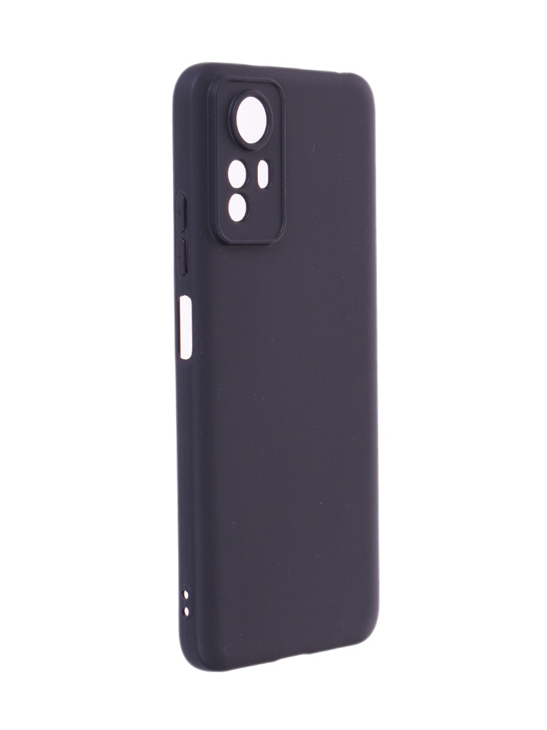 Чехол DF для Xiaomi Redmi Note 12s Silicone Black xiCase-85