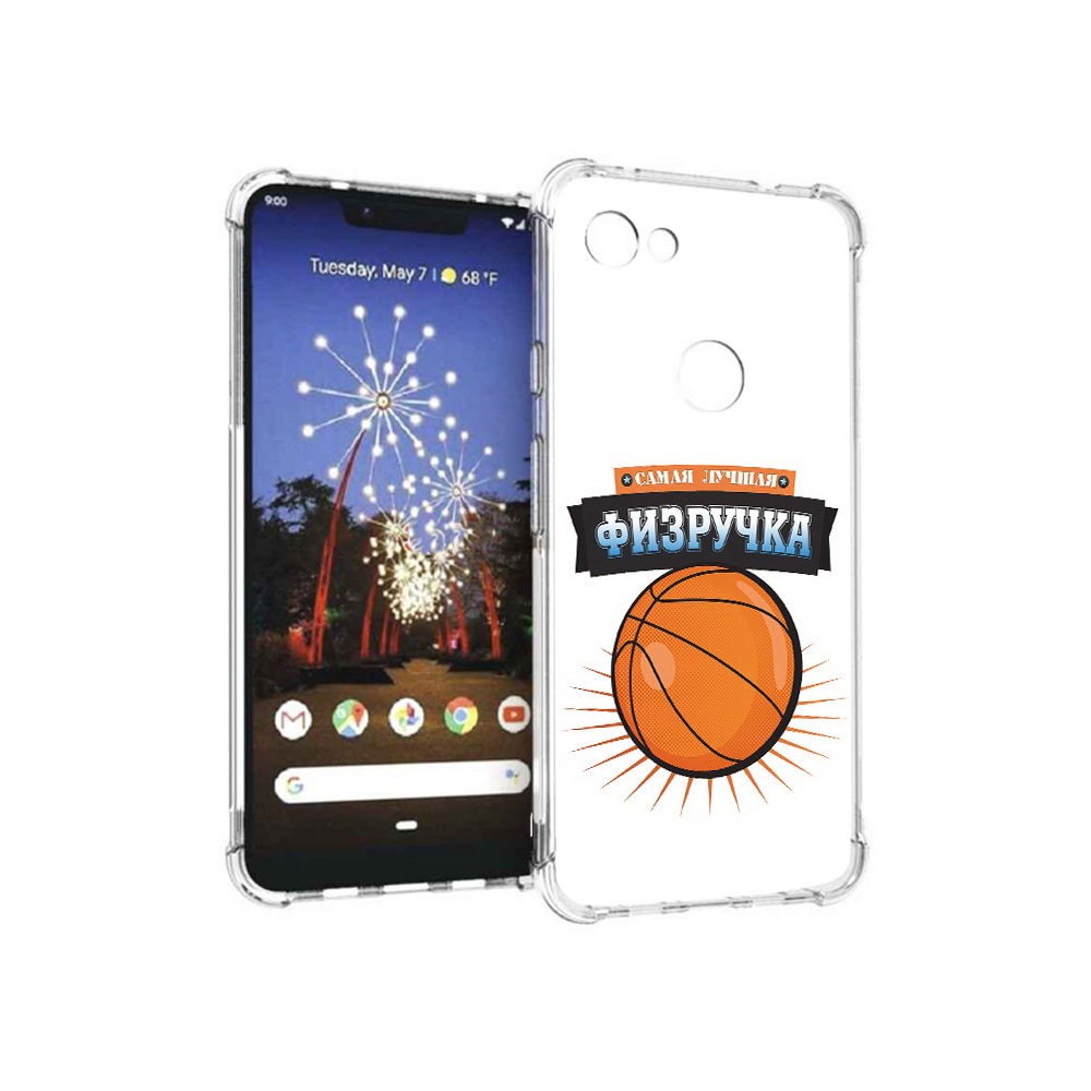 

Чехол MyPads Tocco для Google Pixel 3 XL Самая лучшая физручка, Прозрачный, Tocco