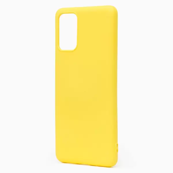 

Накладка силикон для Samsung Silicone Cover G985 Galaxy S20 Plus (S11) Yellow, Желтый, Samsung Galaxy S20 Plus (S11)