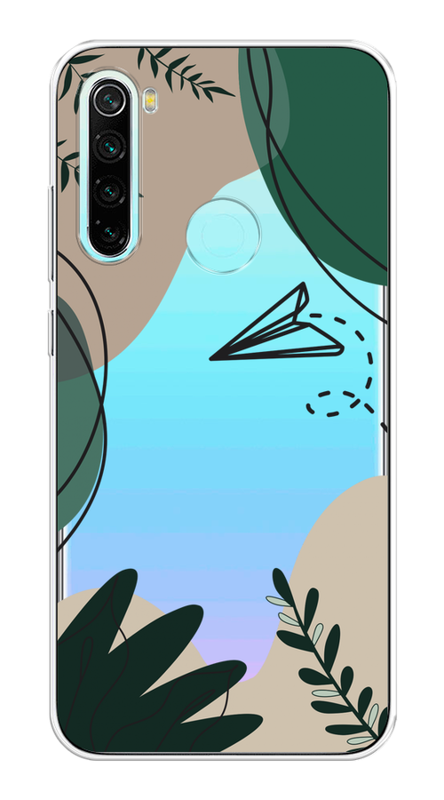 

Чехол на Xiaomi Redmi Note 8 "Secret Garden", Зеленый;бежевый;черный, 36550-1