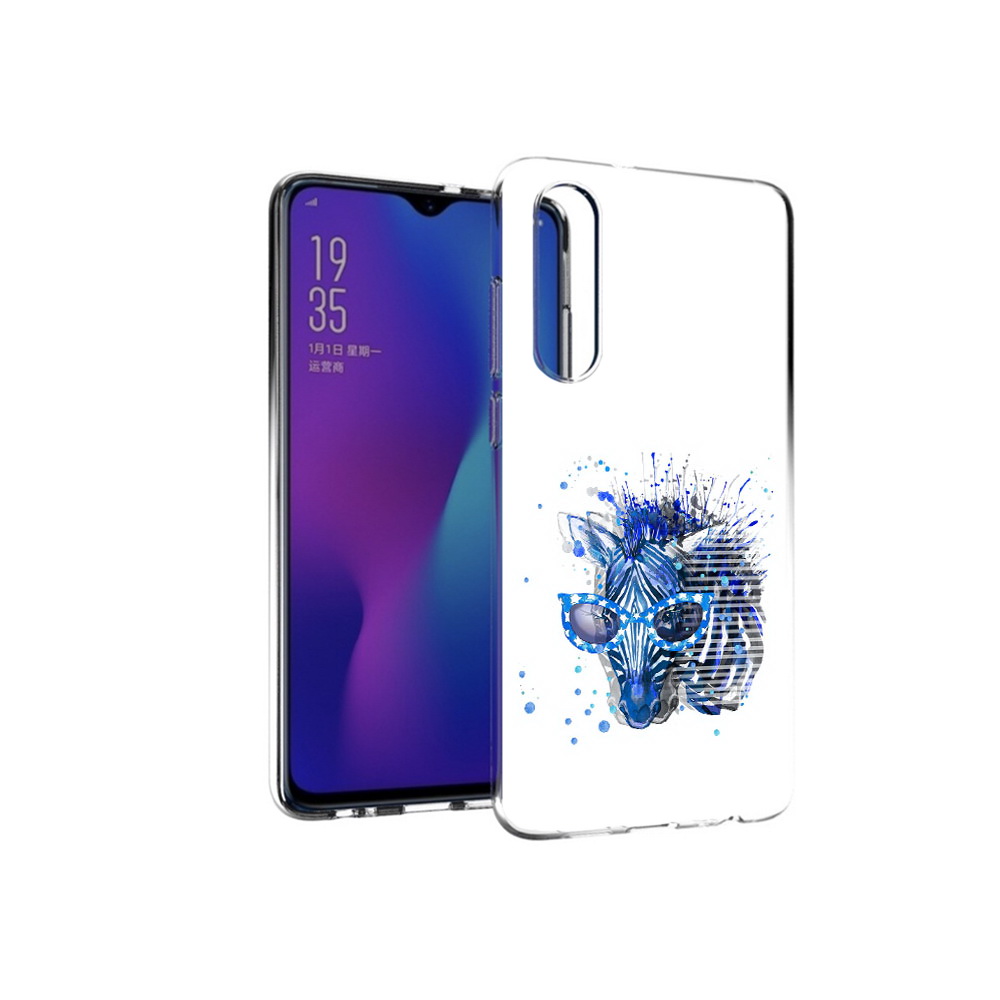 

Чехол MyPads Tocco для Huawei P30 расплывчатая зебра, Прозрачный, Tocco