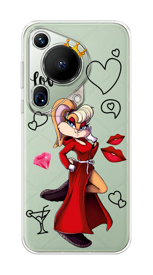 

Чехол на Huawei Pura 70 Ultra "Rich Lola Bunny", Красный;бежевый;оранжевый, 6124550-1
