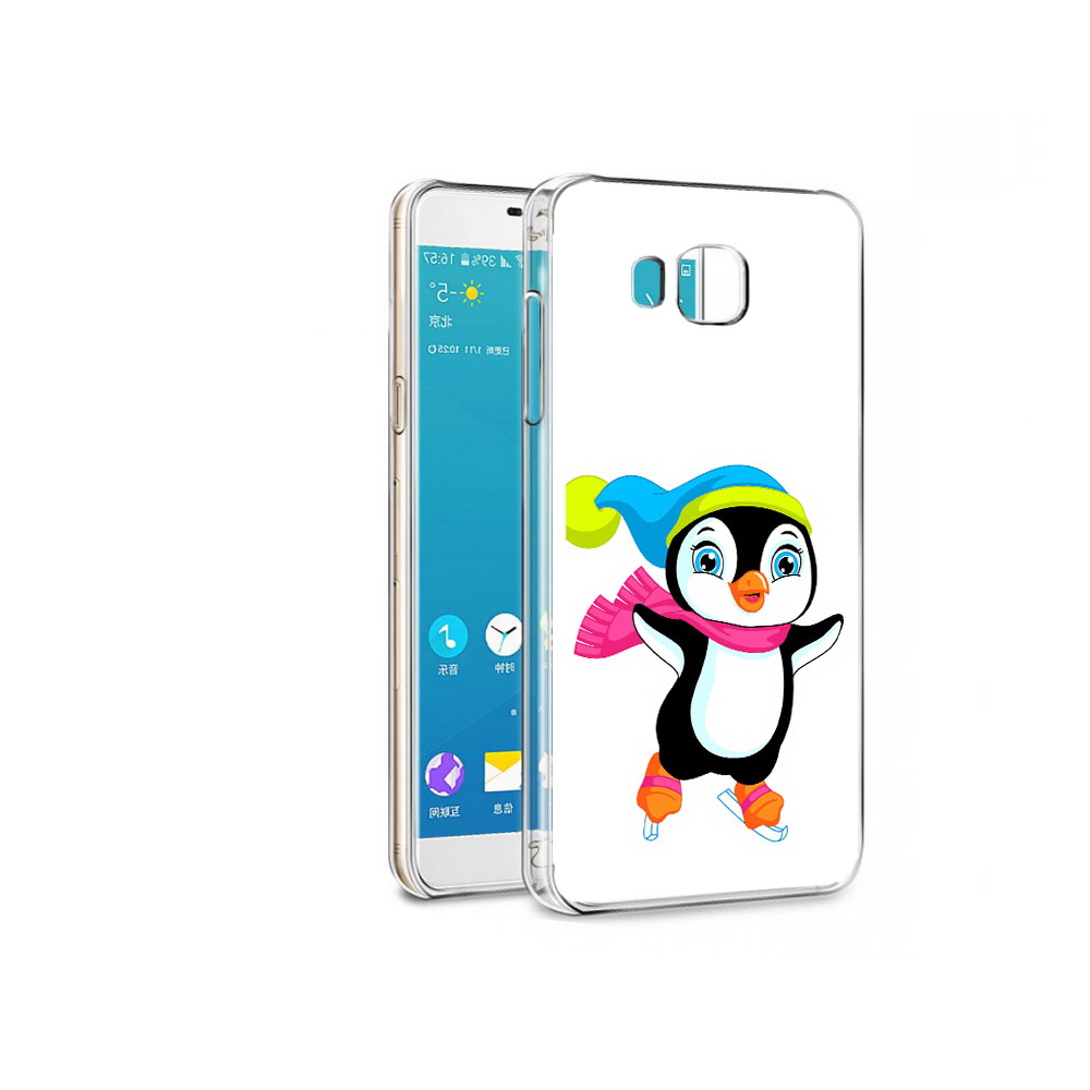 

Чехол MyPads Tocco для Samsung Galaxy C7 пингвин на коньках (PT38867.551.540), Прозрачный, Tocco