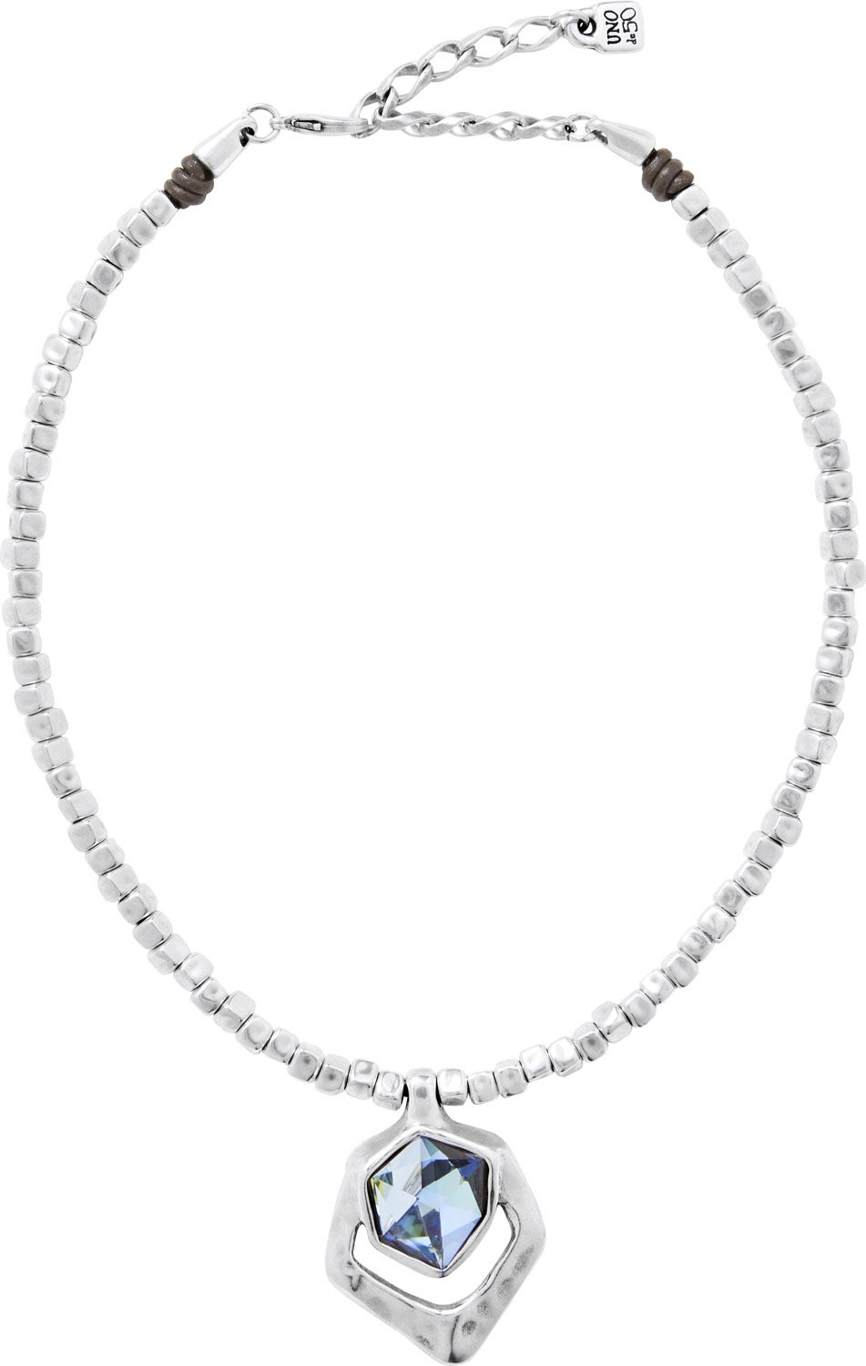 

Колье из металла с swarovski 41-46 см UNOde50 COL1232AZUMTL0U, COL1232AZUMTL0U