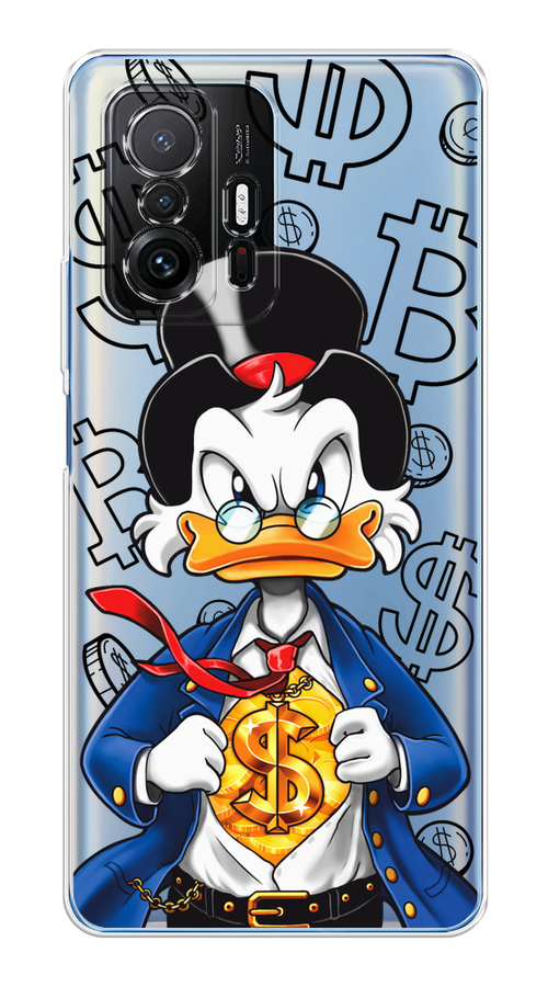

Чехол на Xiaomi Mi 11T/11T Pro "Scrooge Goldman", Черный;белый;синий, 311250-1