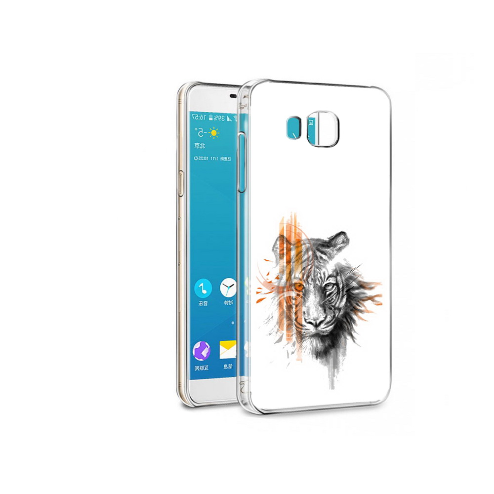 

Чехол MyPads Tocco для Samsung Galaxy C7 огненный тигр (PT38867.551.526), Прозрачный, Tocco