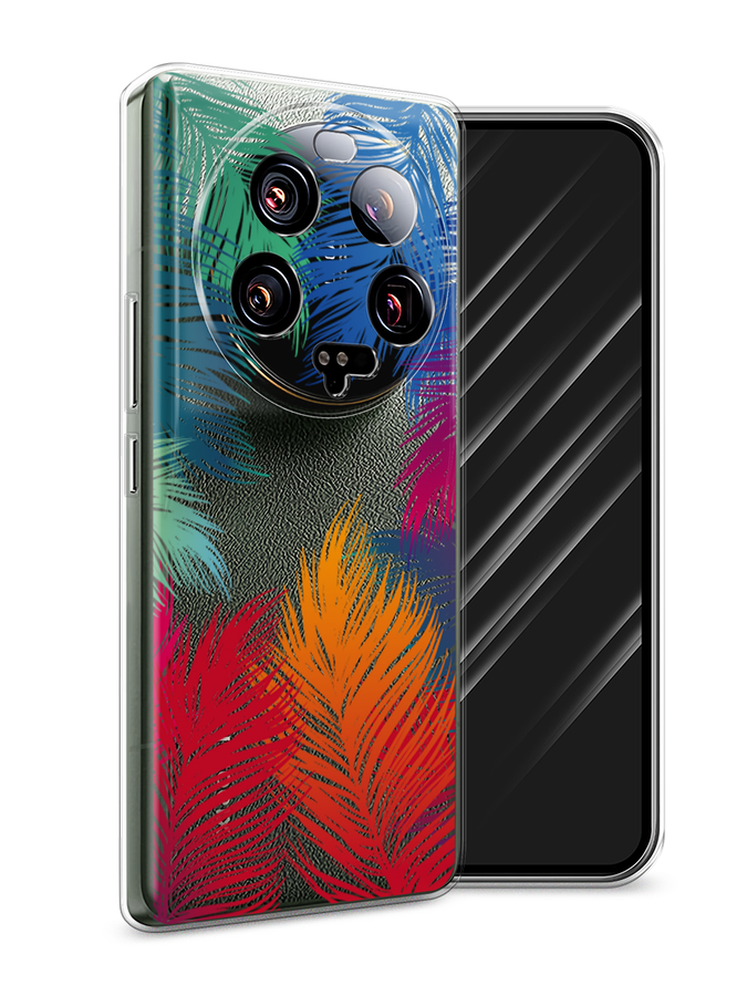 

Чехол Awog на Xiaomi 13 ultra "Рамка из перьев", Красный, 318650-4