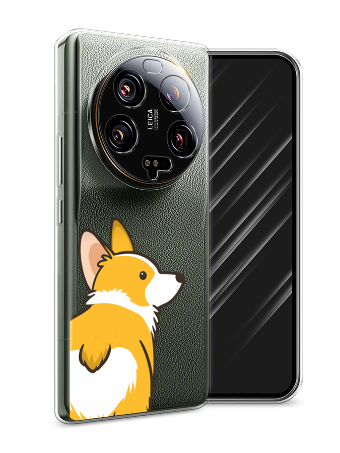 

Чехол Awog на Xiaomi 13 ultra "Корги следуй за мной", Желтый;бежевый;белый, 318650-2