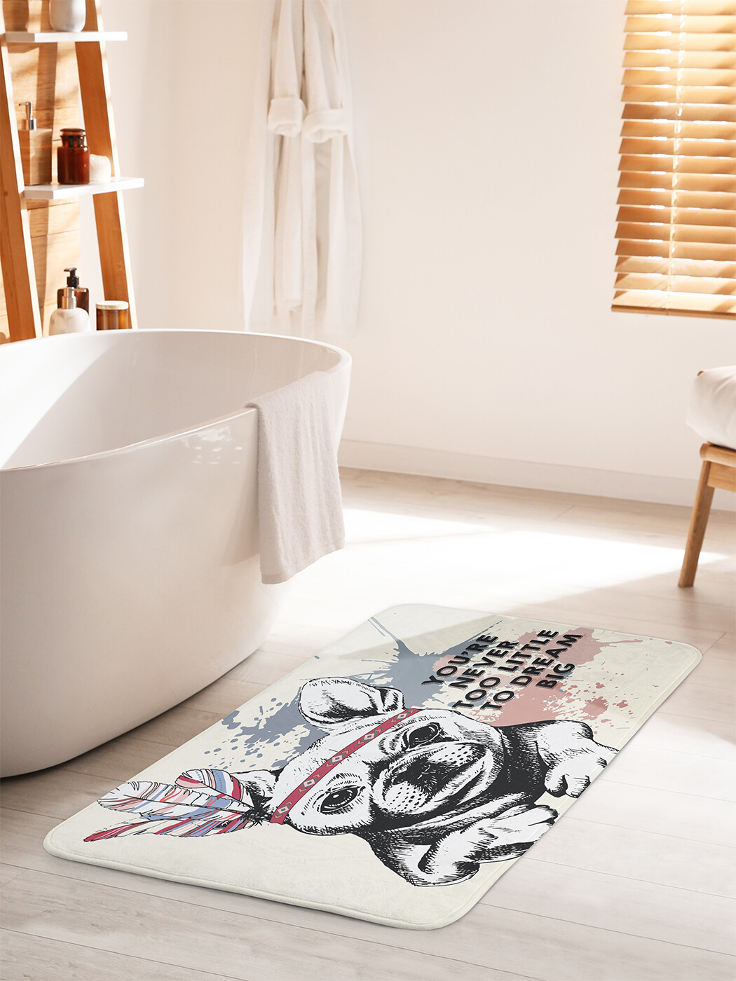 

bath_30823_60x100 Коврик противоскользящий для ванной, сауны, бассейна, 60x100 см.