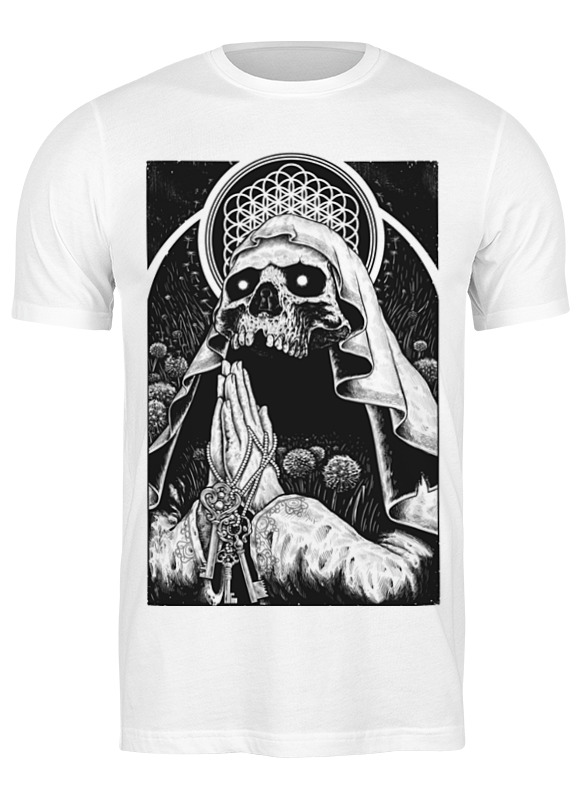 

Футболка мужская Printio Bring me the horizon молитва белая 2XL, Белый, Bring me the horizon молитва