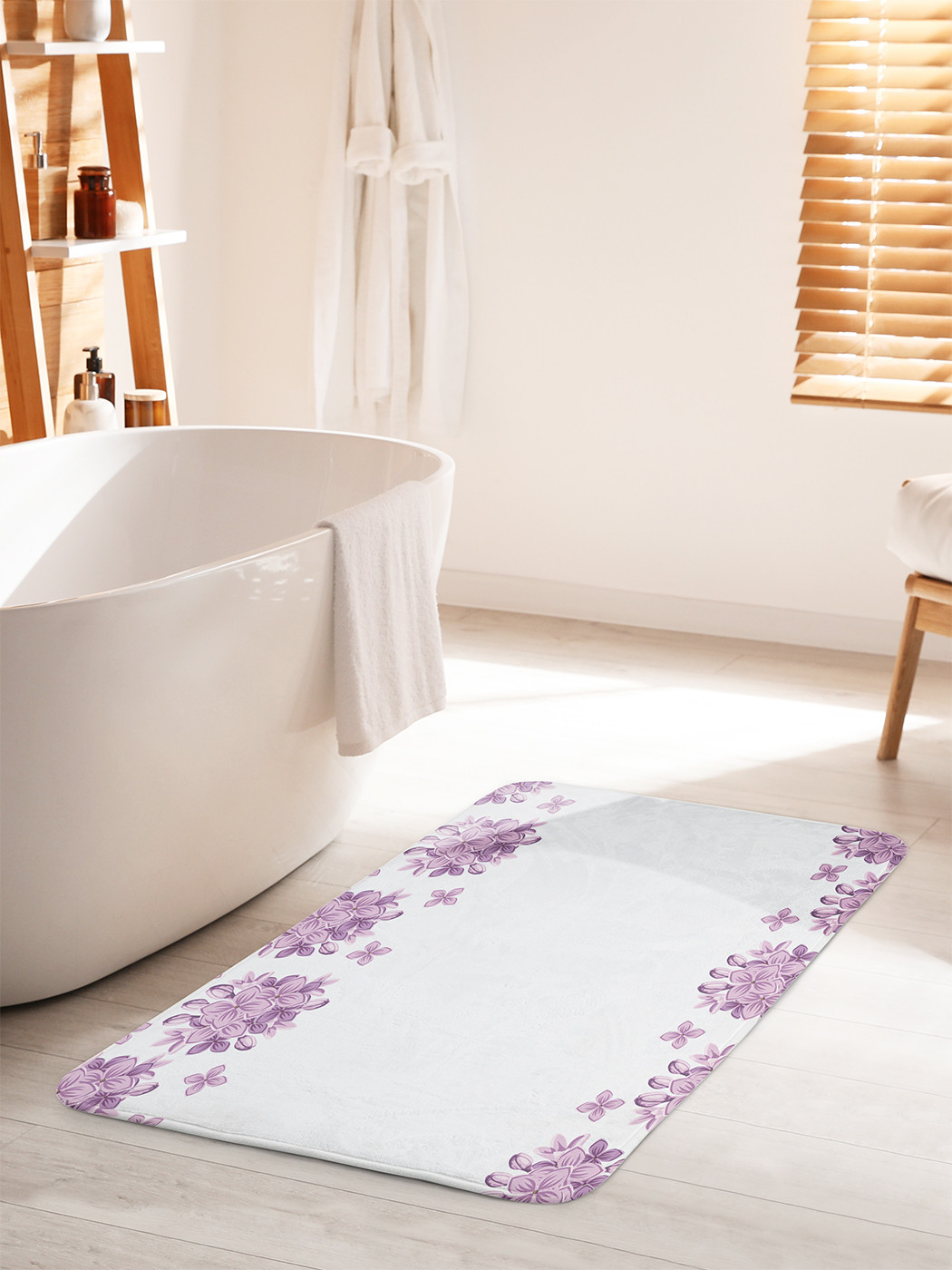 

bath_29364_60x100 Коврик противоскользящий для ванной, сауны, бассейна, 60x100 см.