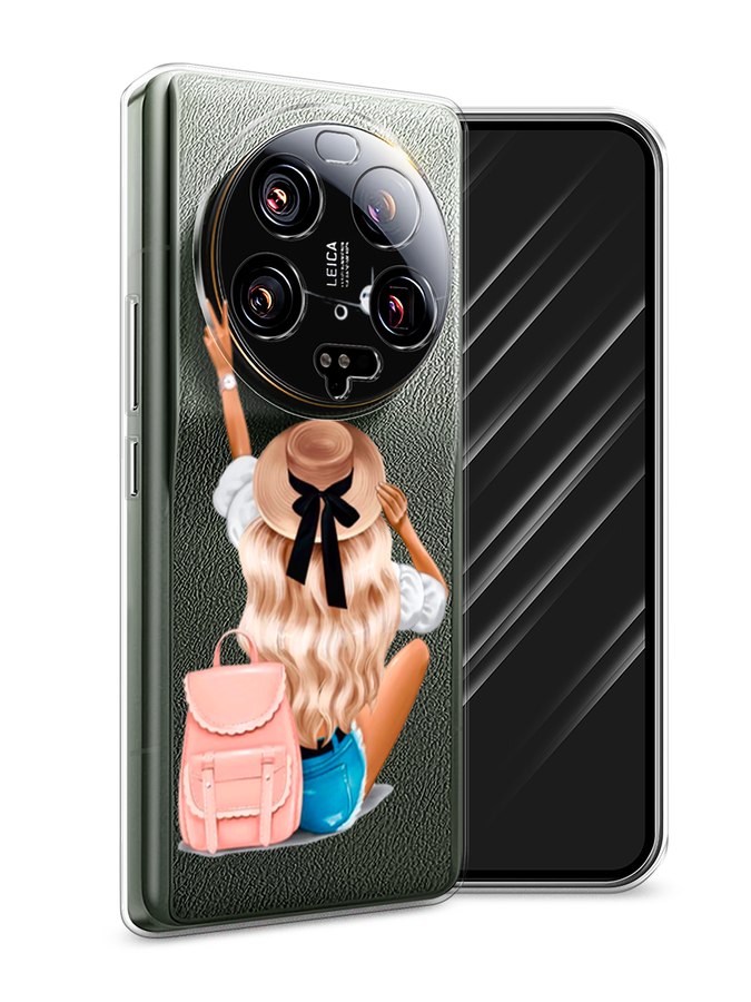 

Чехол Awog на Xiaomi 13 ultra "Автостопом самолетом", Бежевый;белый, 318650-7