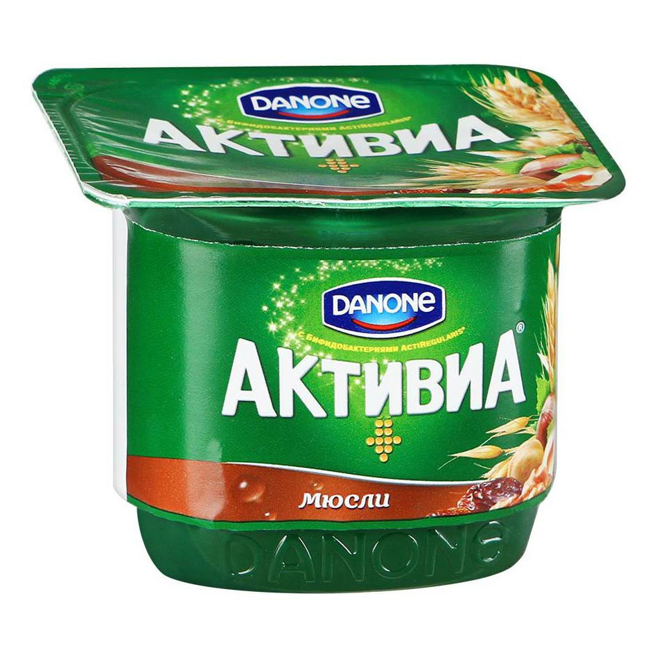 

Биойогурт Активиа мюсли 3,2% 150 г