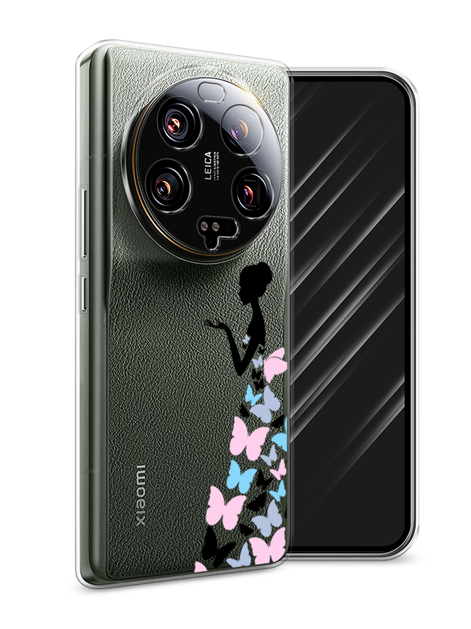 

Чехол Awog на Xiaomi 13 ultra "Платье из бабочек", Белый;розовый, 318650-1