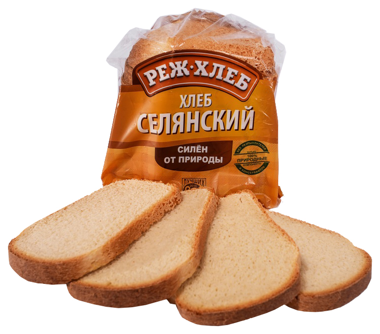 

Хлеб белый Реж-Хлеб Селянский BIO 500 г, Селянский