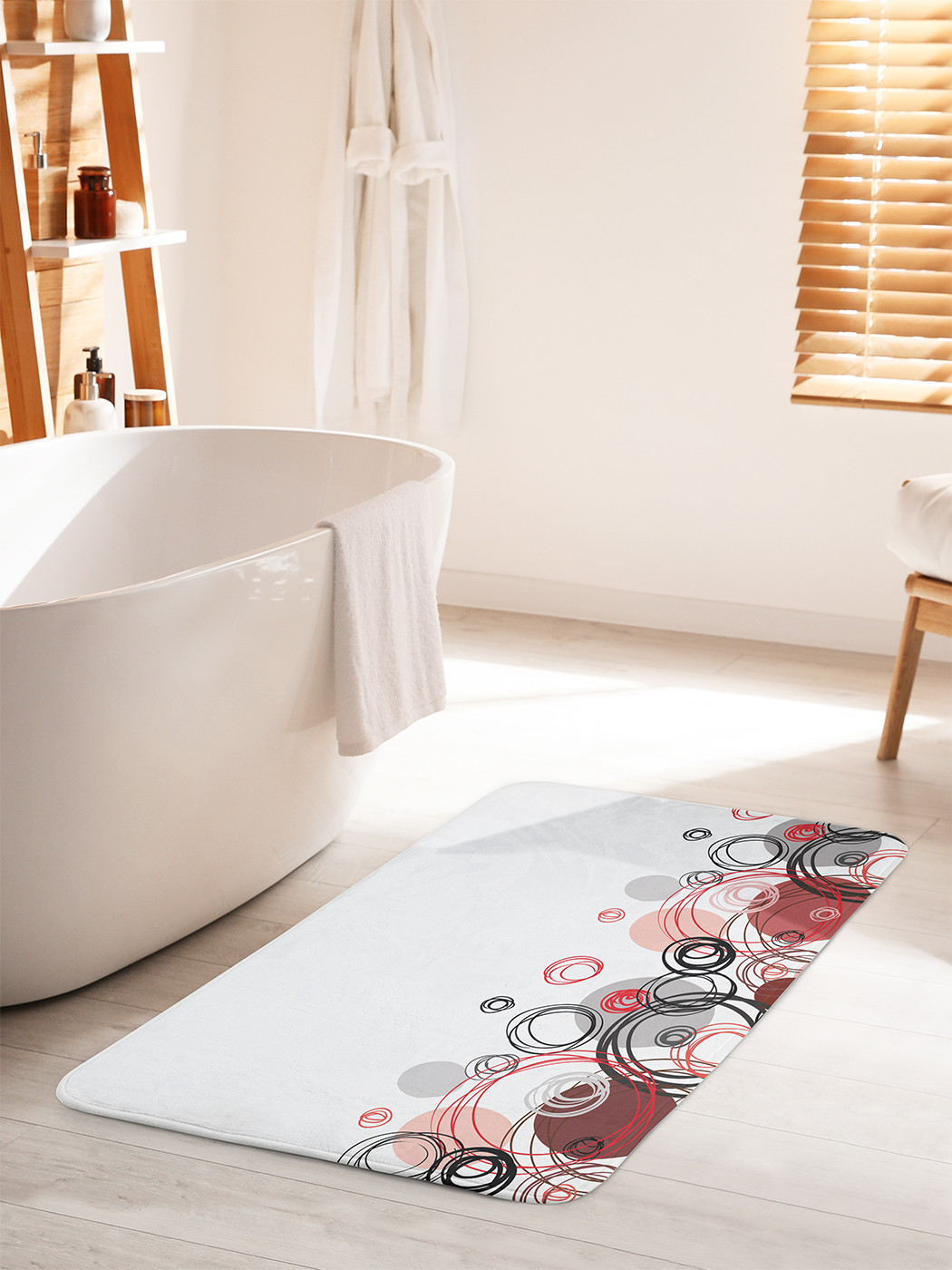 

bath_28548_60x100 Коврик противоскользящий для ванной, сауны, бассейна, 60x100 см.
