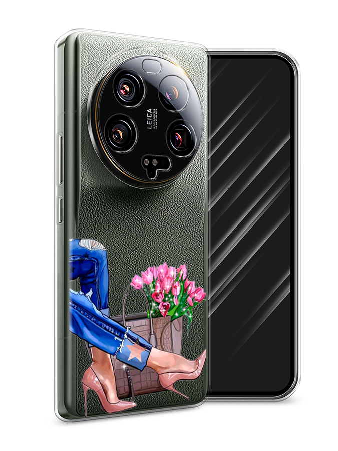

Чехол Awog на Xiaomi 13 ultra "Каблучки", Синий, 318650-7