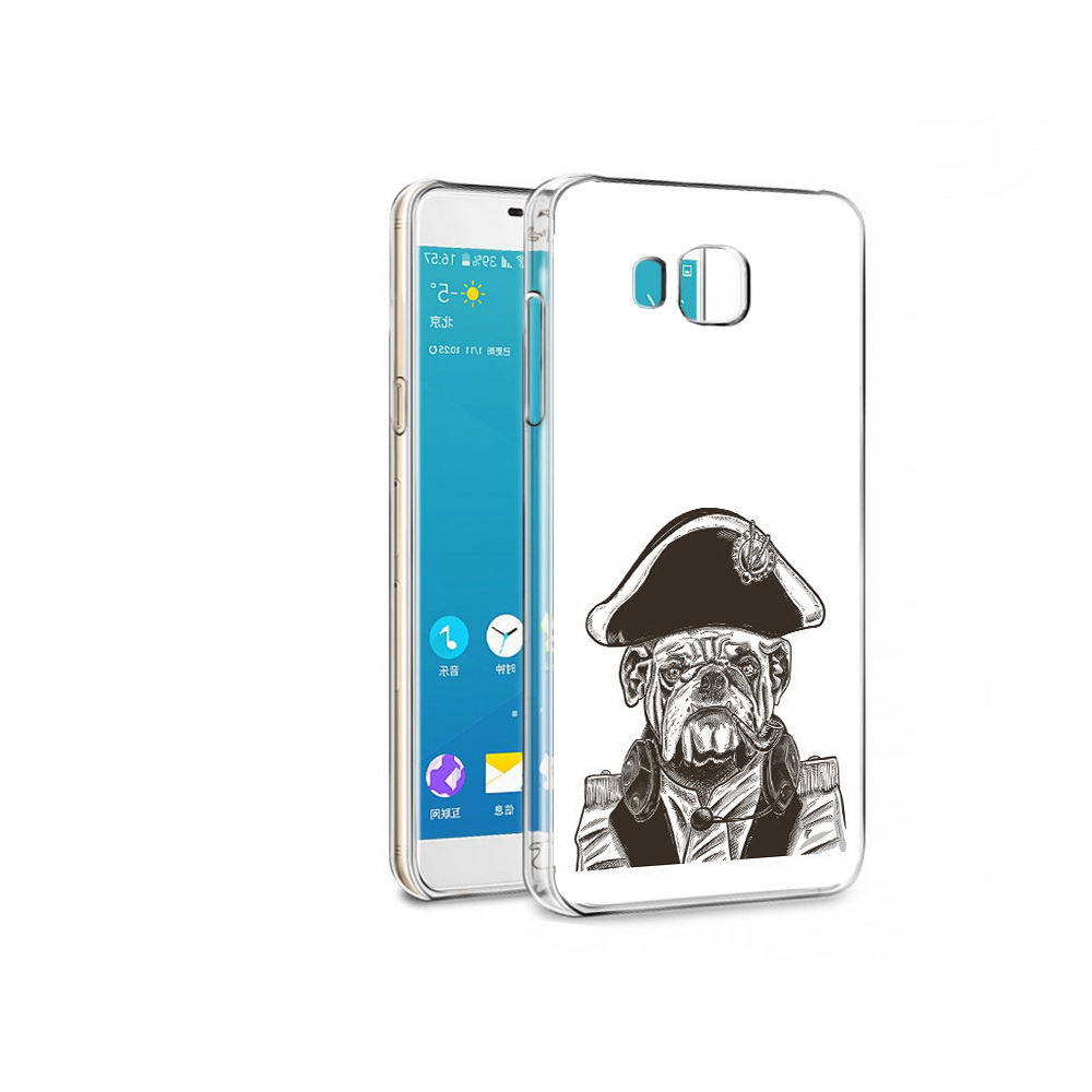 

Чехол MyPads Tocco для Samsung Galaxy C7 мопс генерал (PT38867.551.483), Прозрачный, Tocco