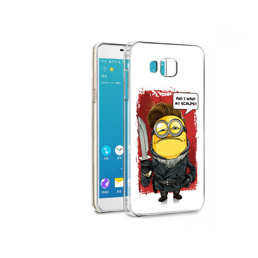 

Чехол MyPads Tocco для Samsung Galaxy C7 миньон убийца (PT38867.551.477), Прозрачный, Tocco