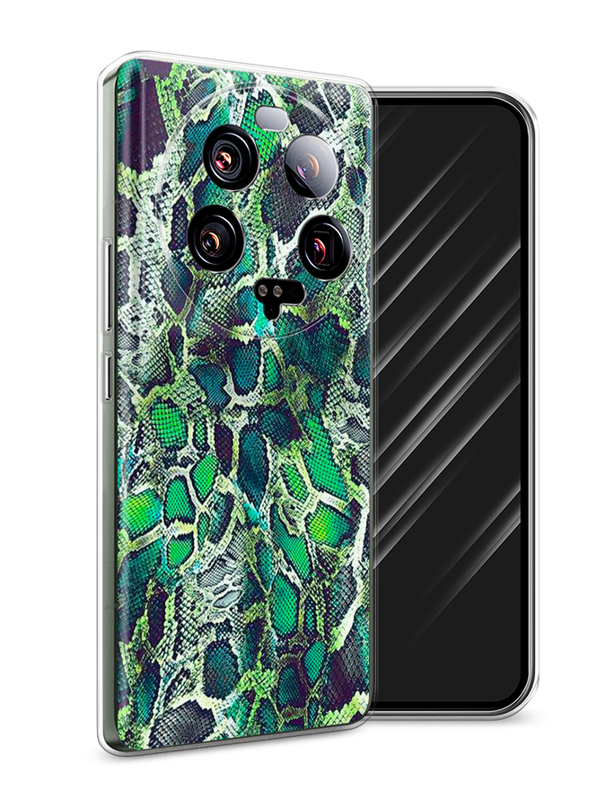 

Чехол Awog на Xiaomi 13 ultra "Зеленая кожа змеи", 318650-3