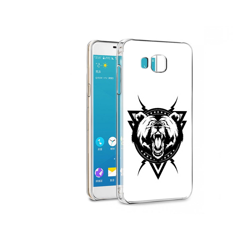 

Чехол MyPads Tocco для Samsung Galaxy C7 медведь в треугольнике (PT38867.551.464), Прозрачный, Tocco