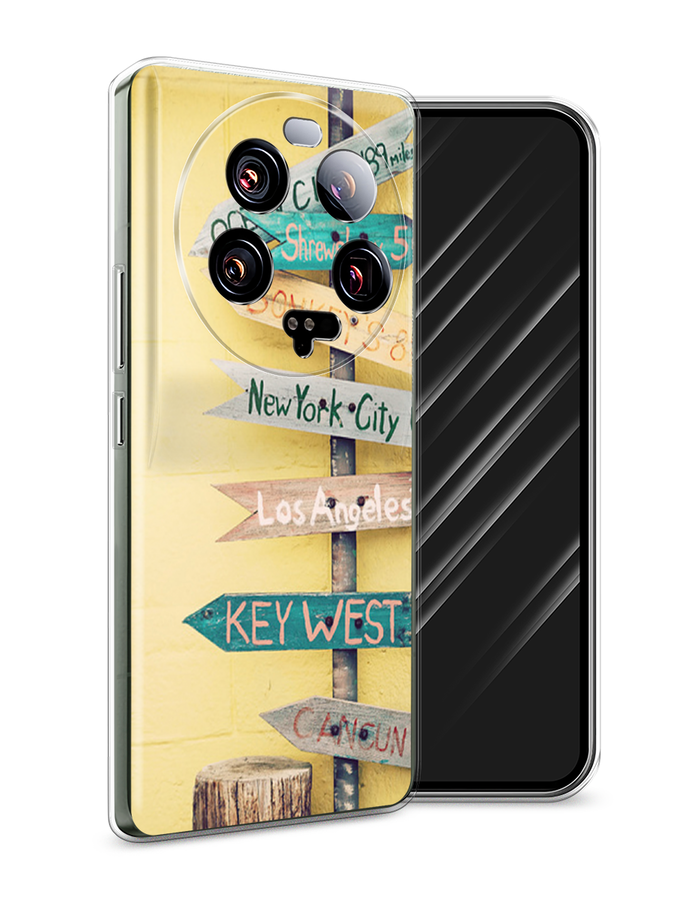

Чехол Awog на Xiaomi 13 ultra "Нулевой километр", Желтый, 318650-4