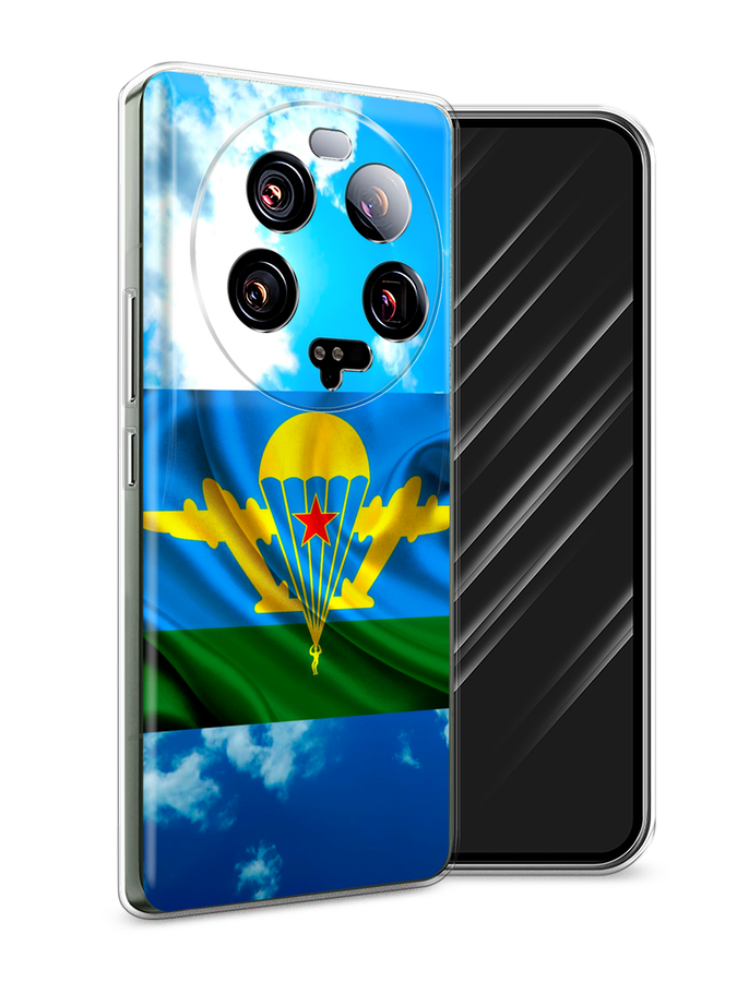 

Чехол Awog на Xiaomi 13 ultra "ВДВ флаг в небесах", Синий;зеленый;желтый, 318650-5