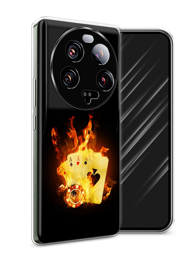 

Чехол Awog на Xiaomi 13 ultra "Горящие карты", Черный;оранжевый, 318650-9