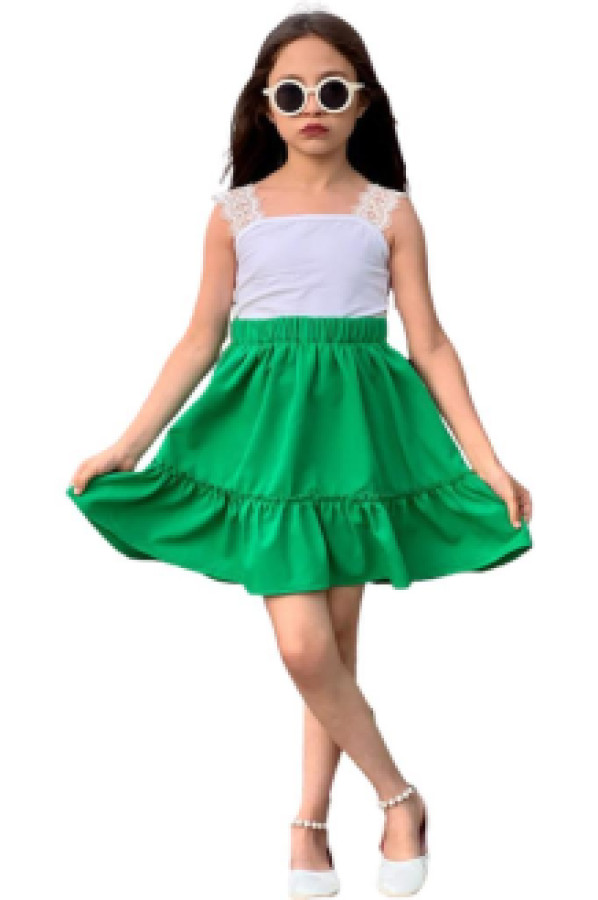 

Костюм с юбкой Ricco Tarz р. 4-5 лет Темно-Зеленый, 2223006004 (доставка из-за рубежа), 2223006004