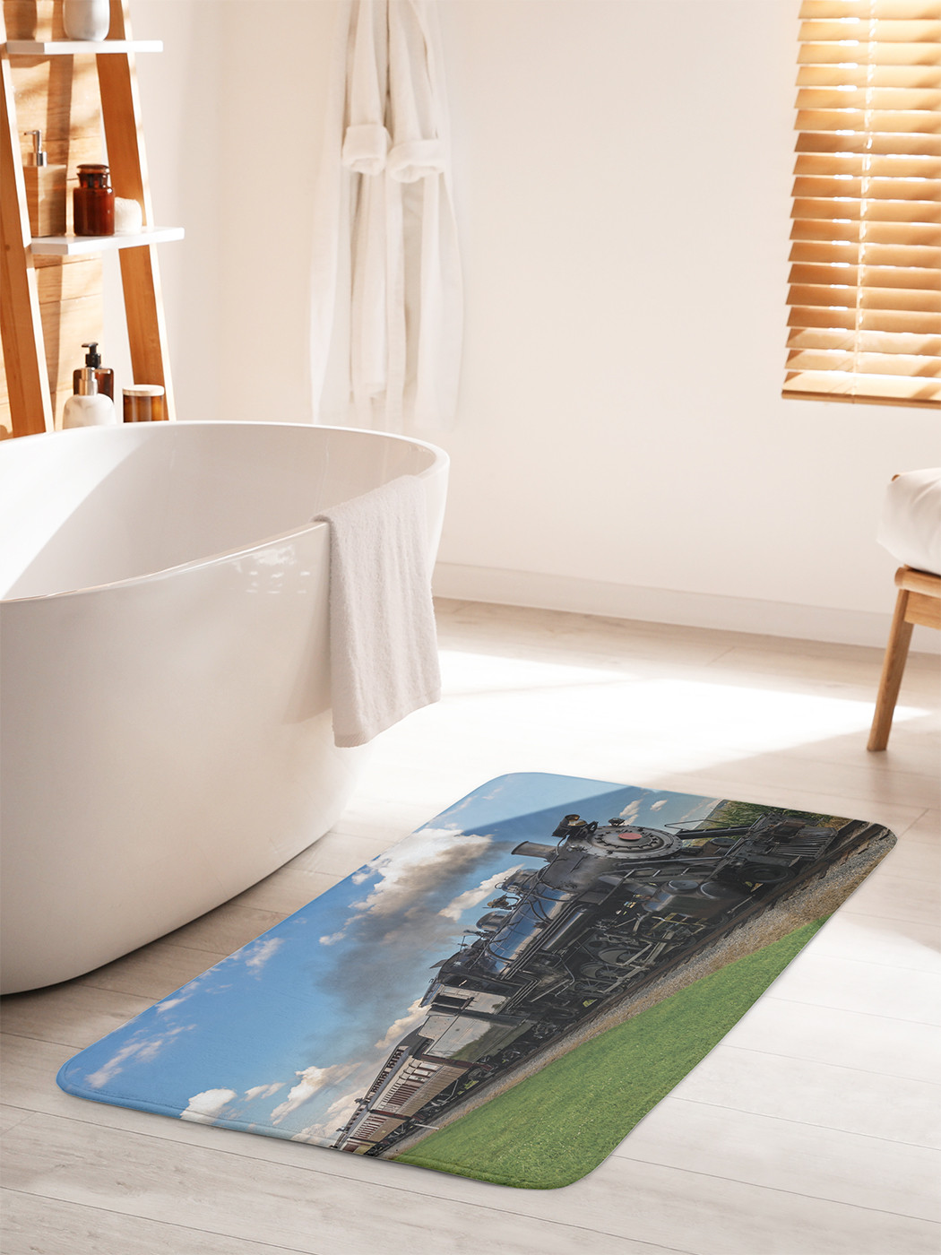 

bath_22395_60x100 Коврик противоскользящий для ванной, сауны, бассейна, 60x100 см.