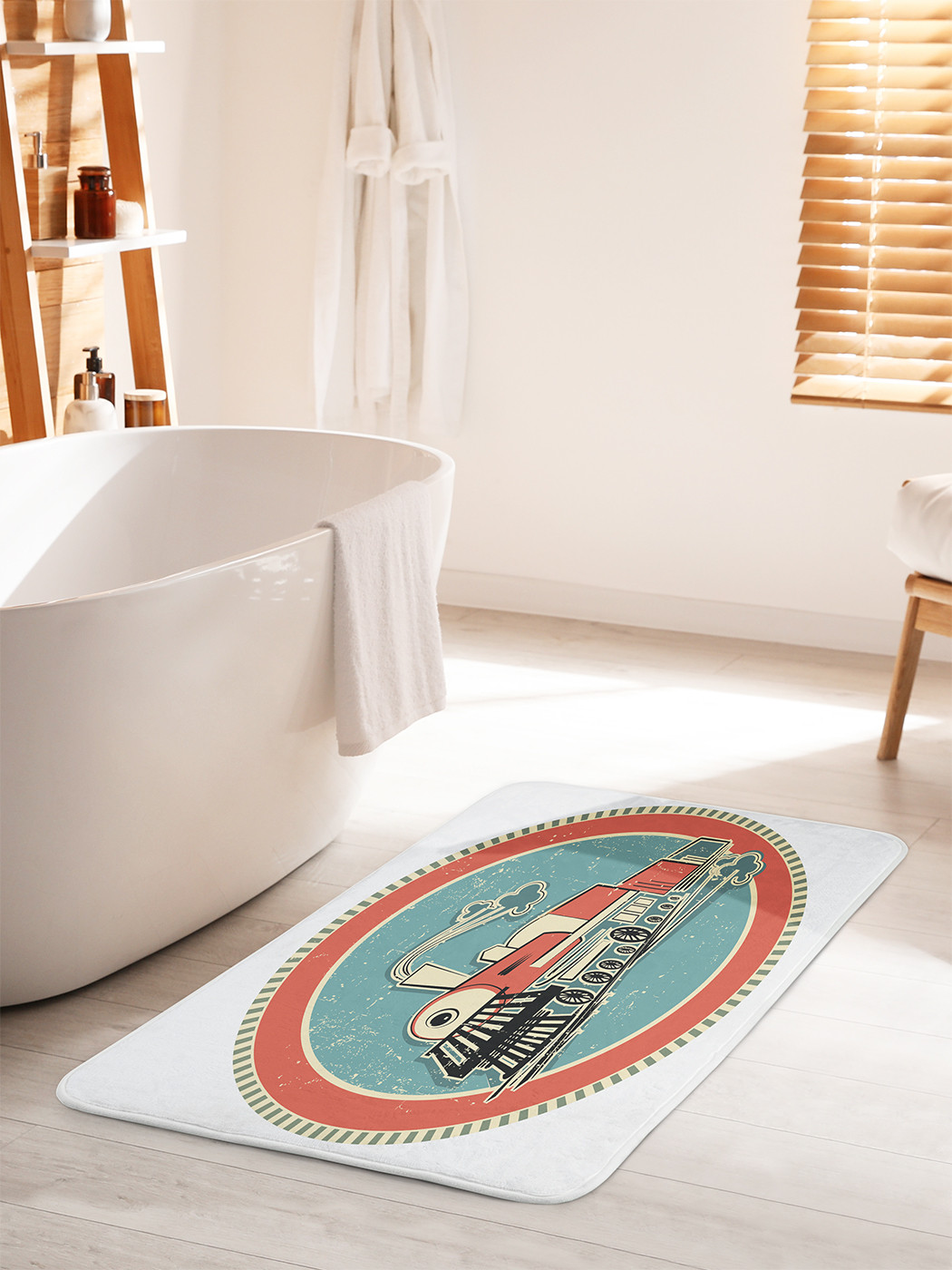 

bath_22384_60x100 Коврик противоскользящий для ванной, сауны, бассейна, 60x100 см.