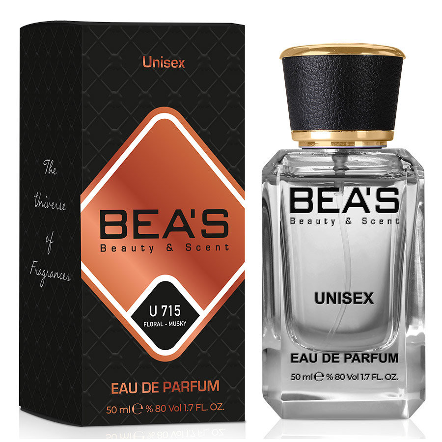 

Парфюм Beas Black Muscs 50 мл unisex U 715, Номерная парфюмерия