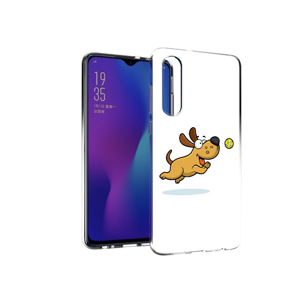 

Чехол MyPads Tocco для Huawei P30 пёсик, Прозрачный, Tocco