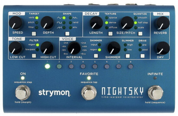 

Педаль эффектов Strymon Night Sky, Night Sky