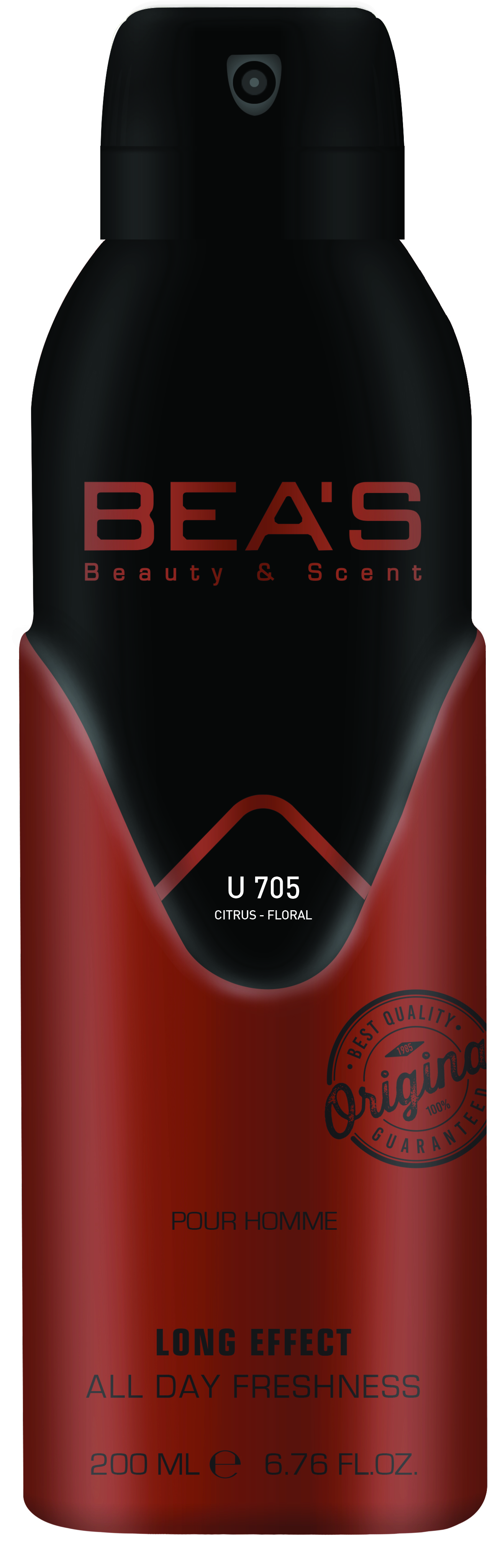 

Парфюмированный дезодорант Beas Fleur Narcotique Unisex 200 мл U 705, Номерная парфюмерия