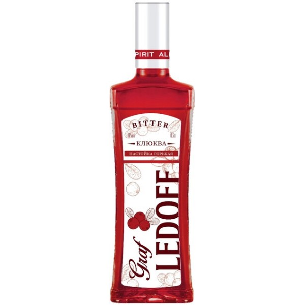 

Настойка Граф Ледофф GRAF LEDOFF с ароматом клюквы 40% 0.5л